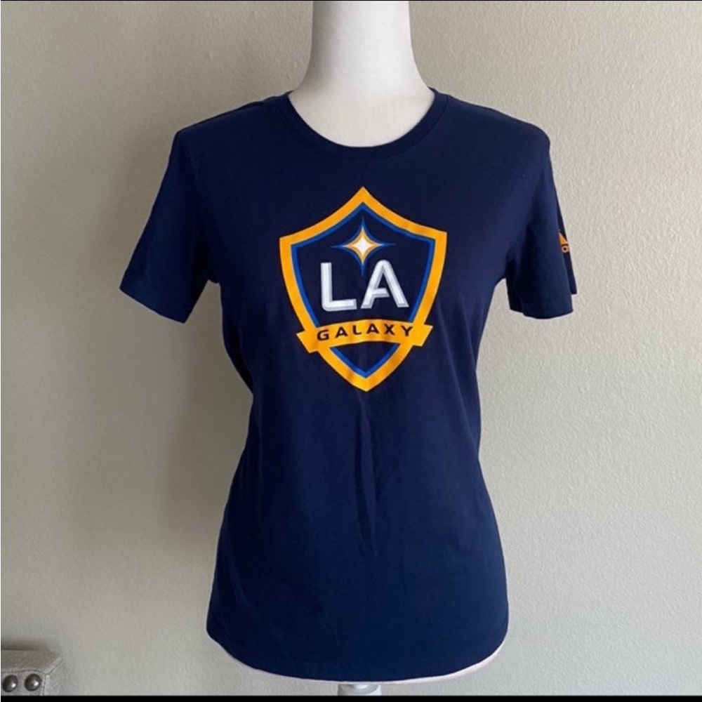 Adidas LA Galaxy Soccer athletic shirt✨